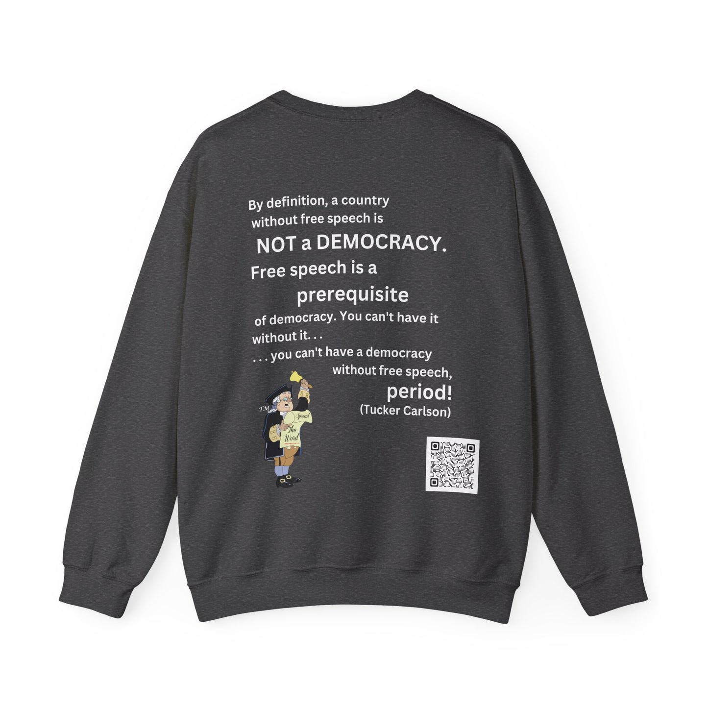 Free Speech Tucker Unisex Heavy Blend™ Crewneck Sweatshirt