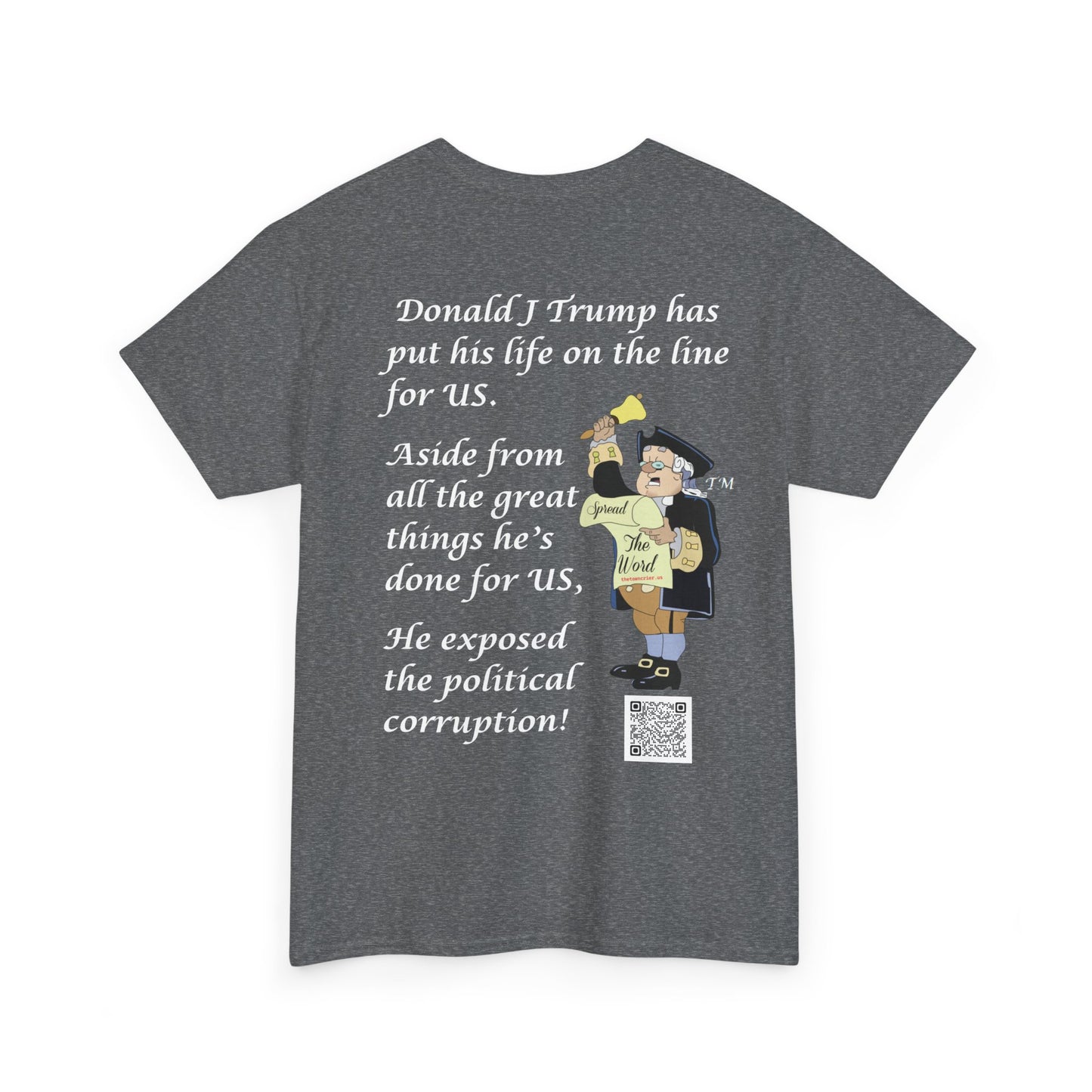 An Attack on US All Unisex Heavy Cotton Tee