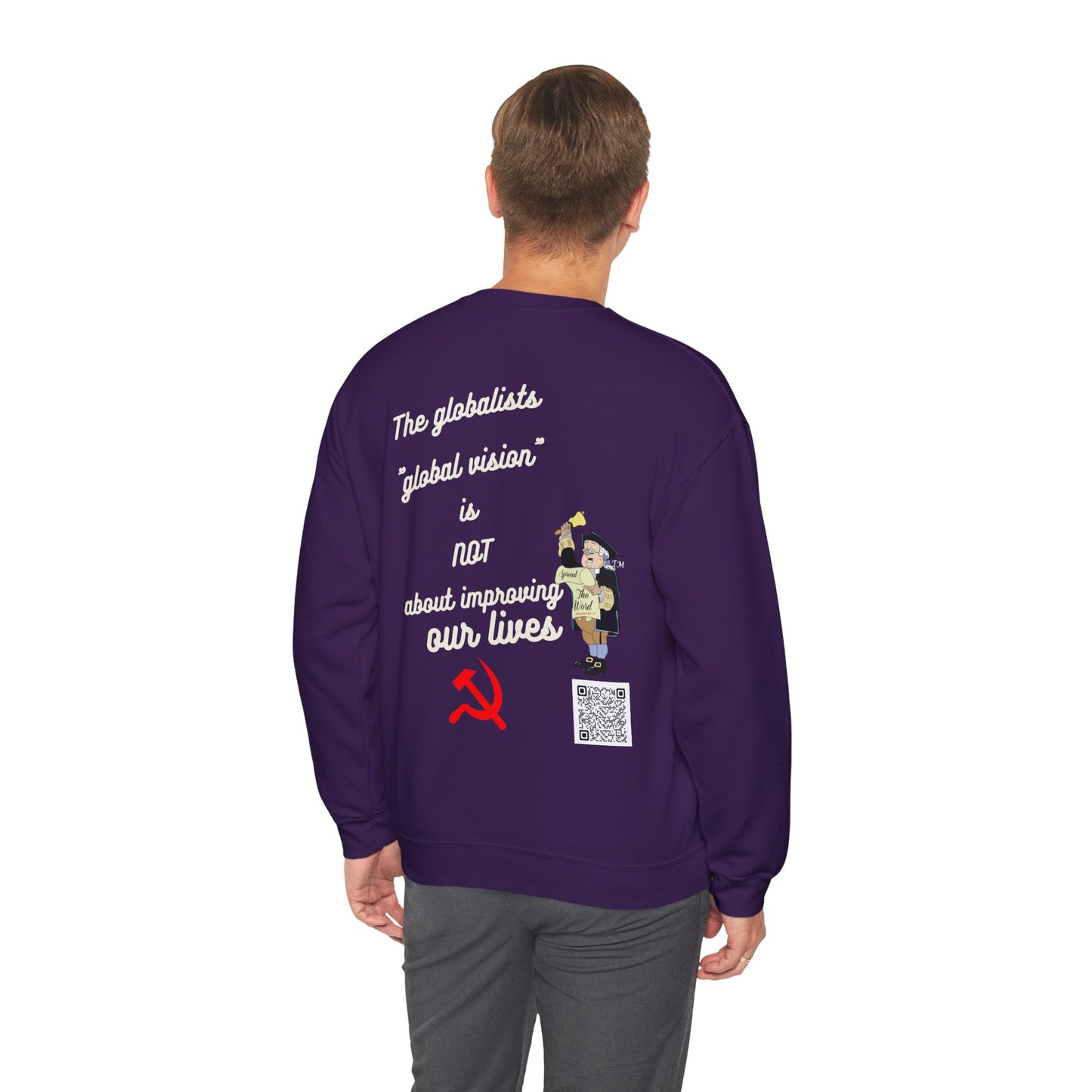 Globalists Visions Unisex Heavy Blend™ Crewneck Sweatshirt
