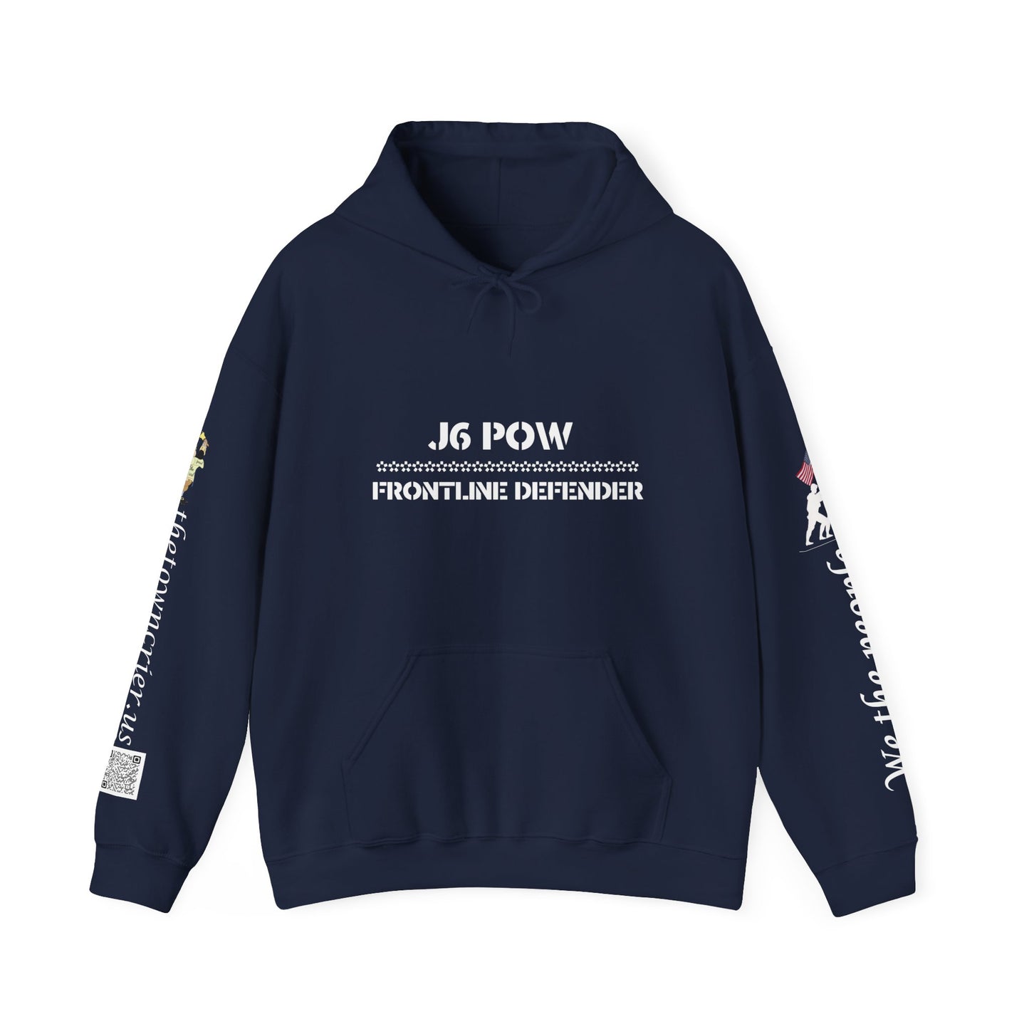 J6 POW DC. Unisex Heavy Blend™ Hooded Sweatshirt
