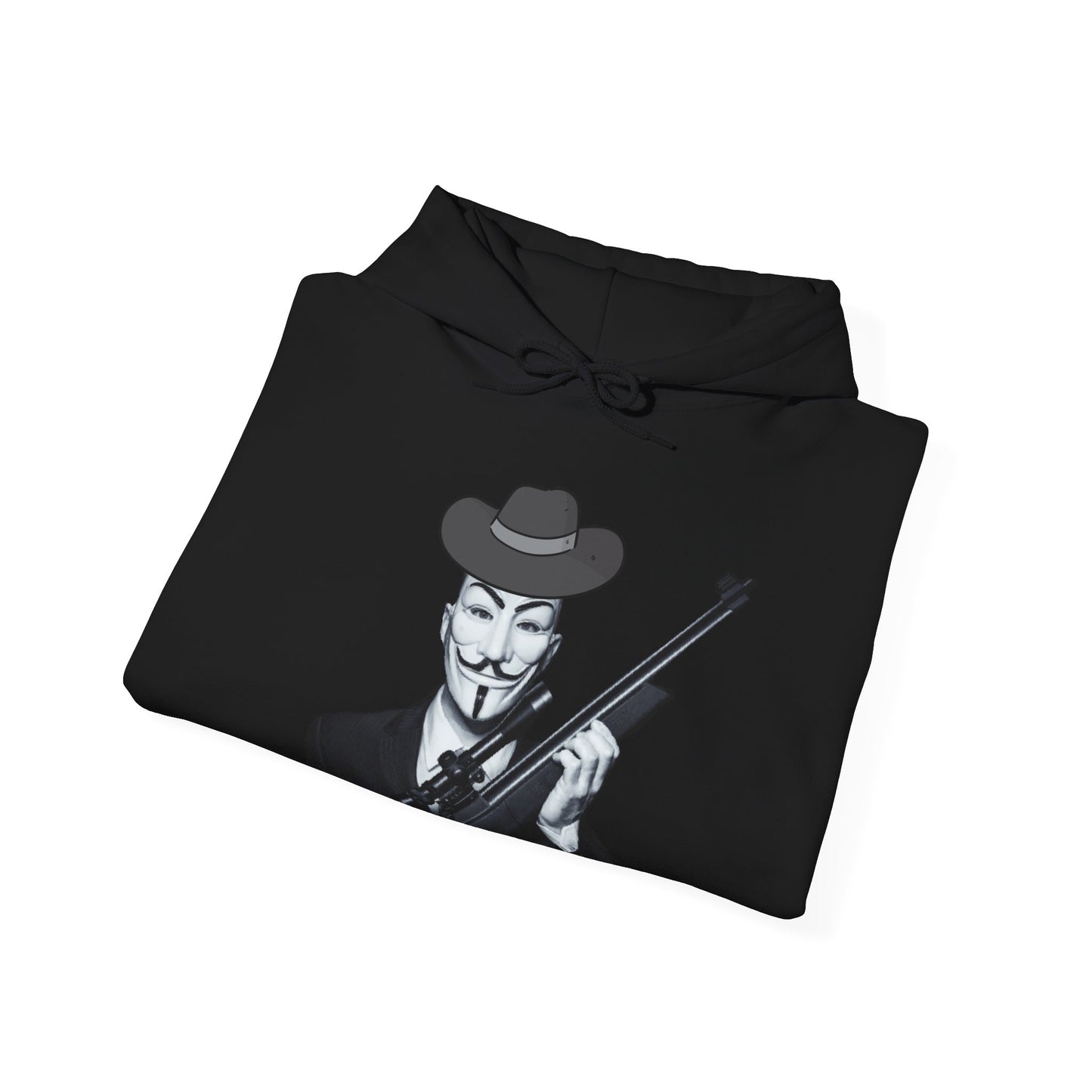 Guy Fawkes Hoodie Unisex Heavy Blend™ Hooded Sweatshirt