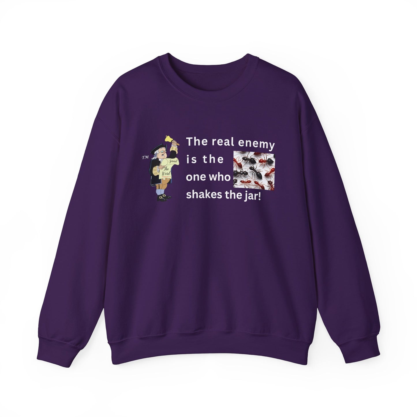 Who Shook the Jar? Unisex Heavy Blend™ Crewneck Sweatshirt