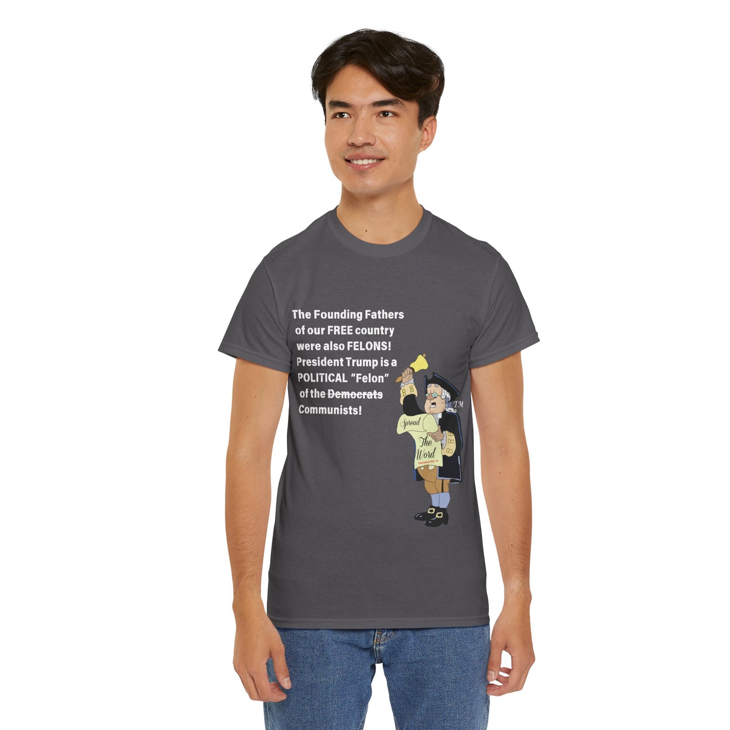 Founding Felons Unisex Heavy Cotton Tee