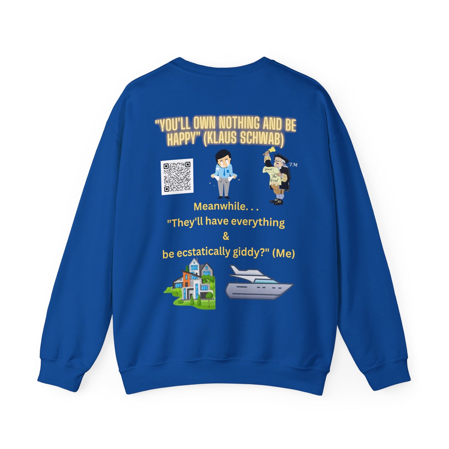 Anti Klause Unisex Heavy Blend™ Crewneck Sweatshirt
