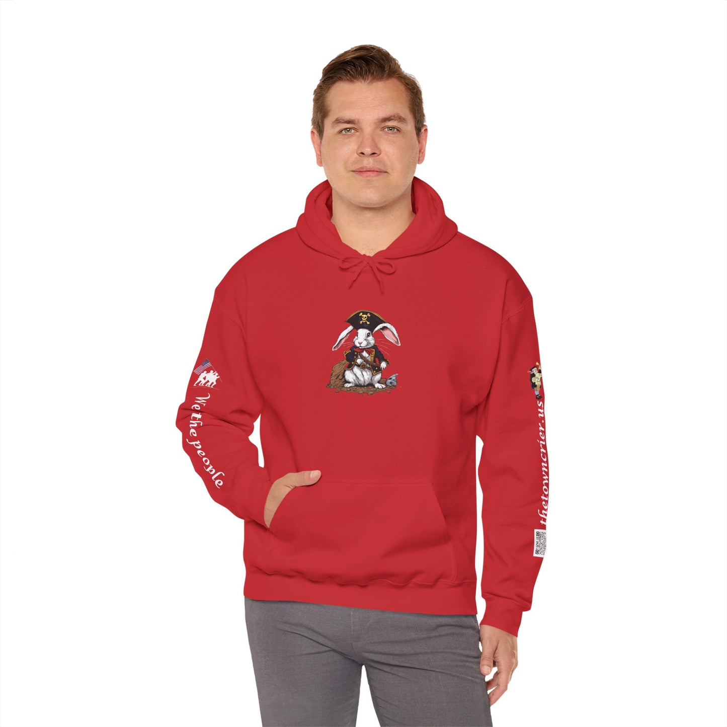 Pirate Bunny Unisex Heavy Blend™ Hooded Sweatshirt