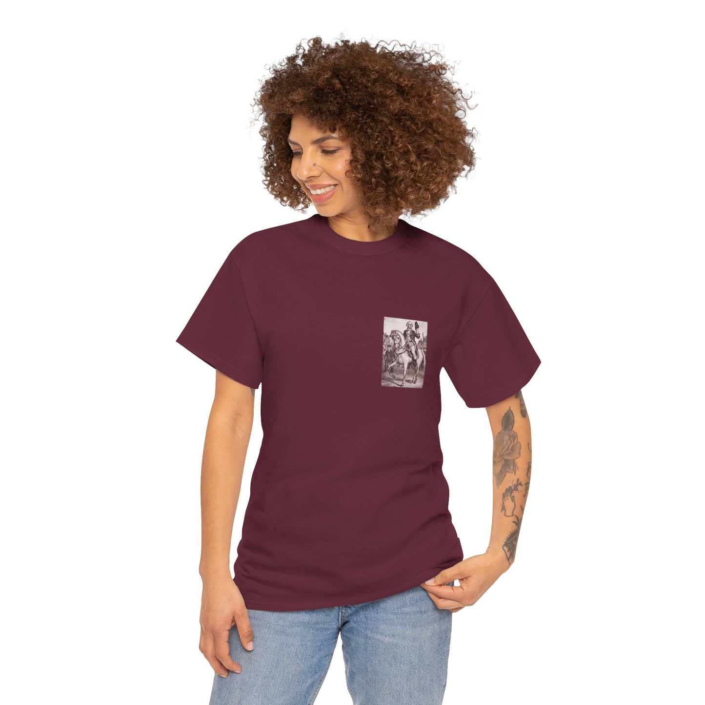 George Washington Unisex Heavy Cotton Tee