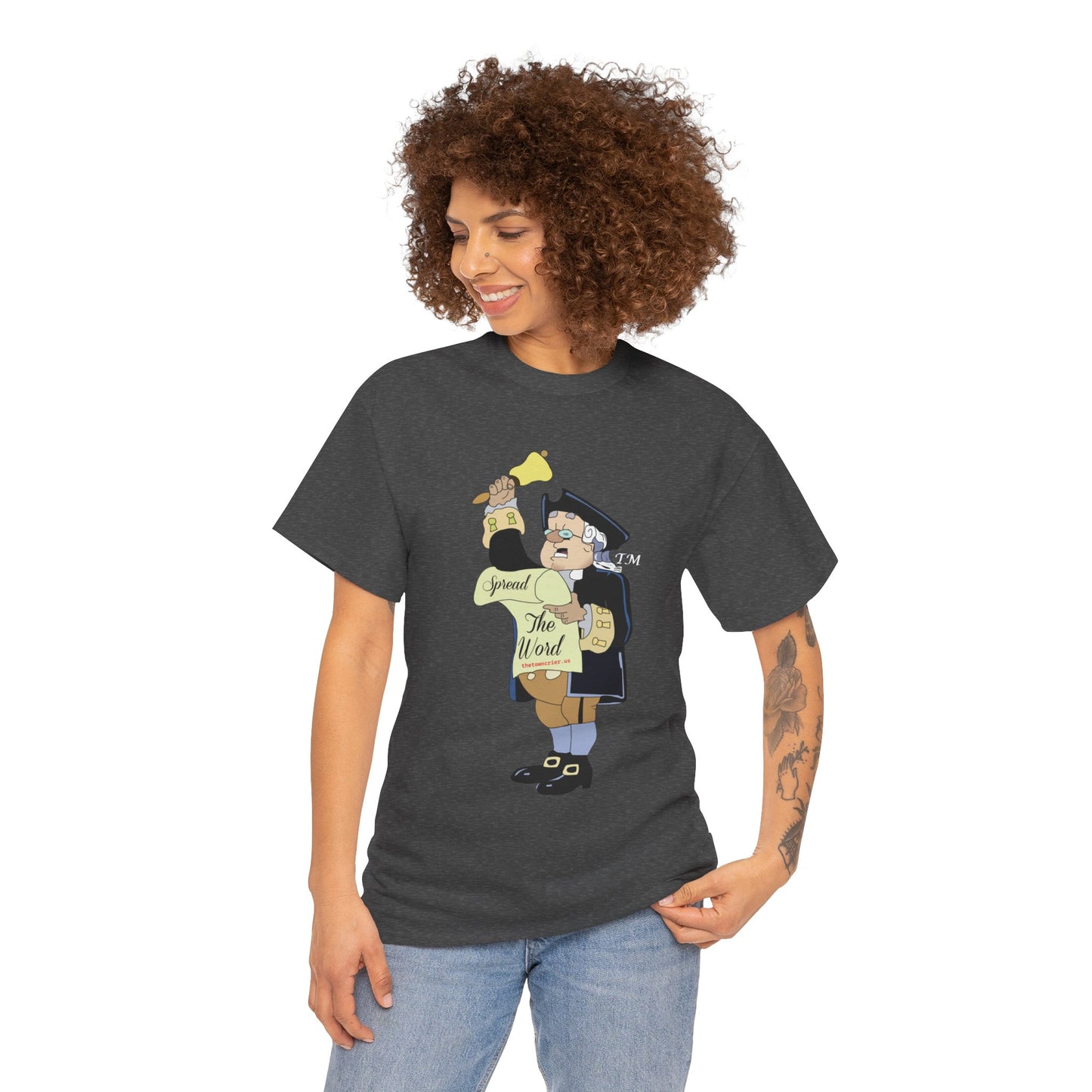 Patience is running Low Unisex Heavy Cotton Tee