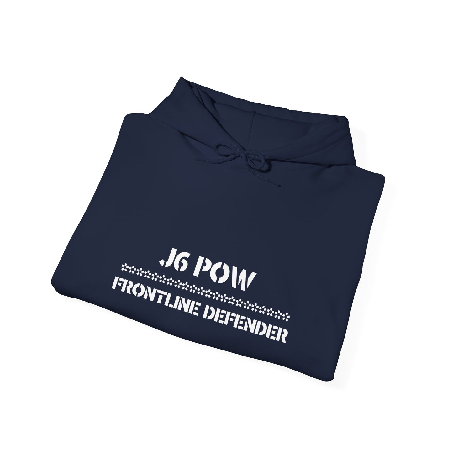 J6 POW DC. Unisex Heavy Blend™ Hooded Sweatshirt