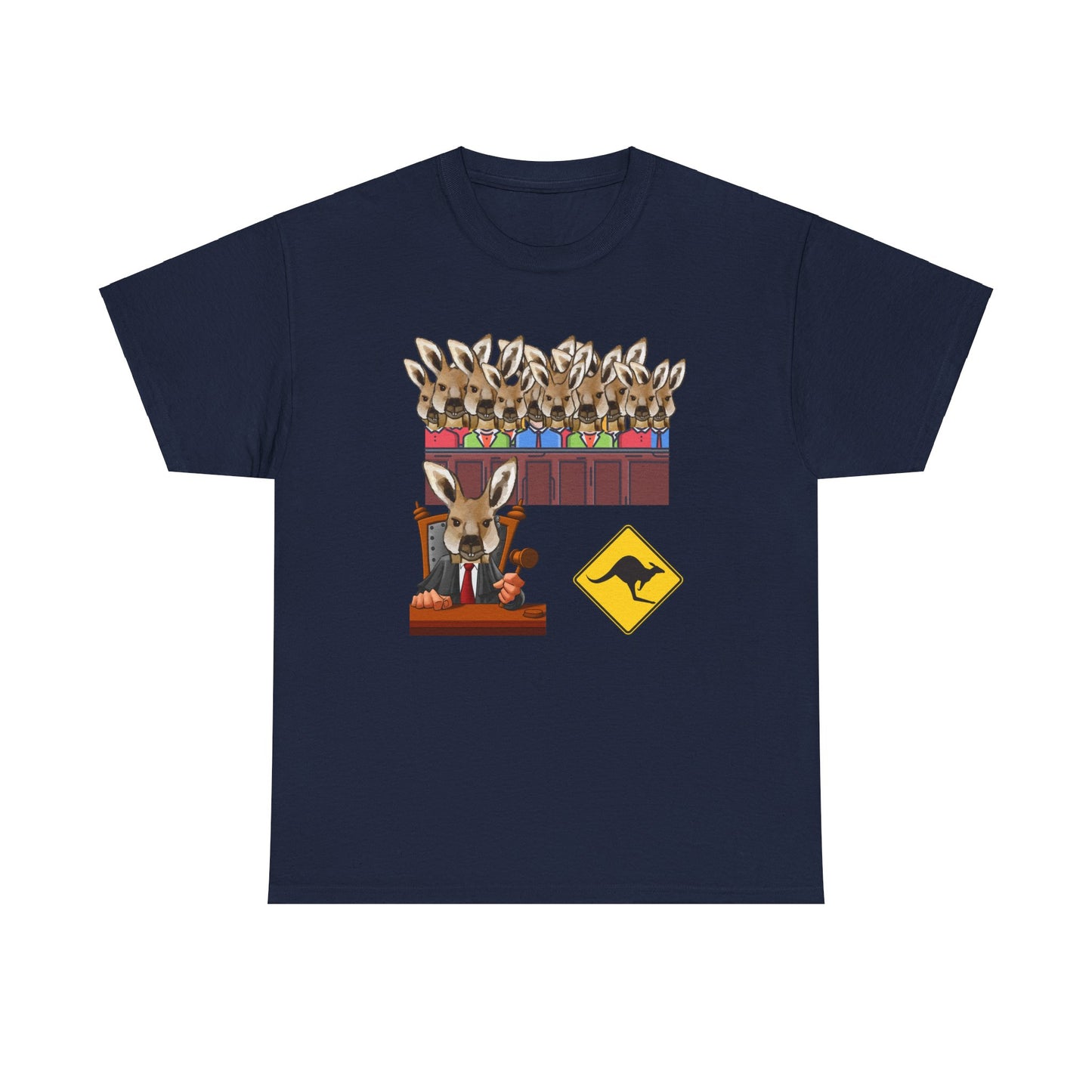 Kangaroo Court Unisex Heavy Cotton Tee