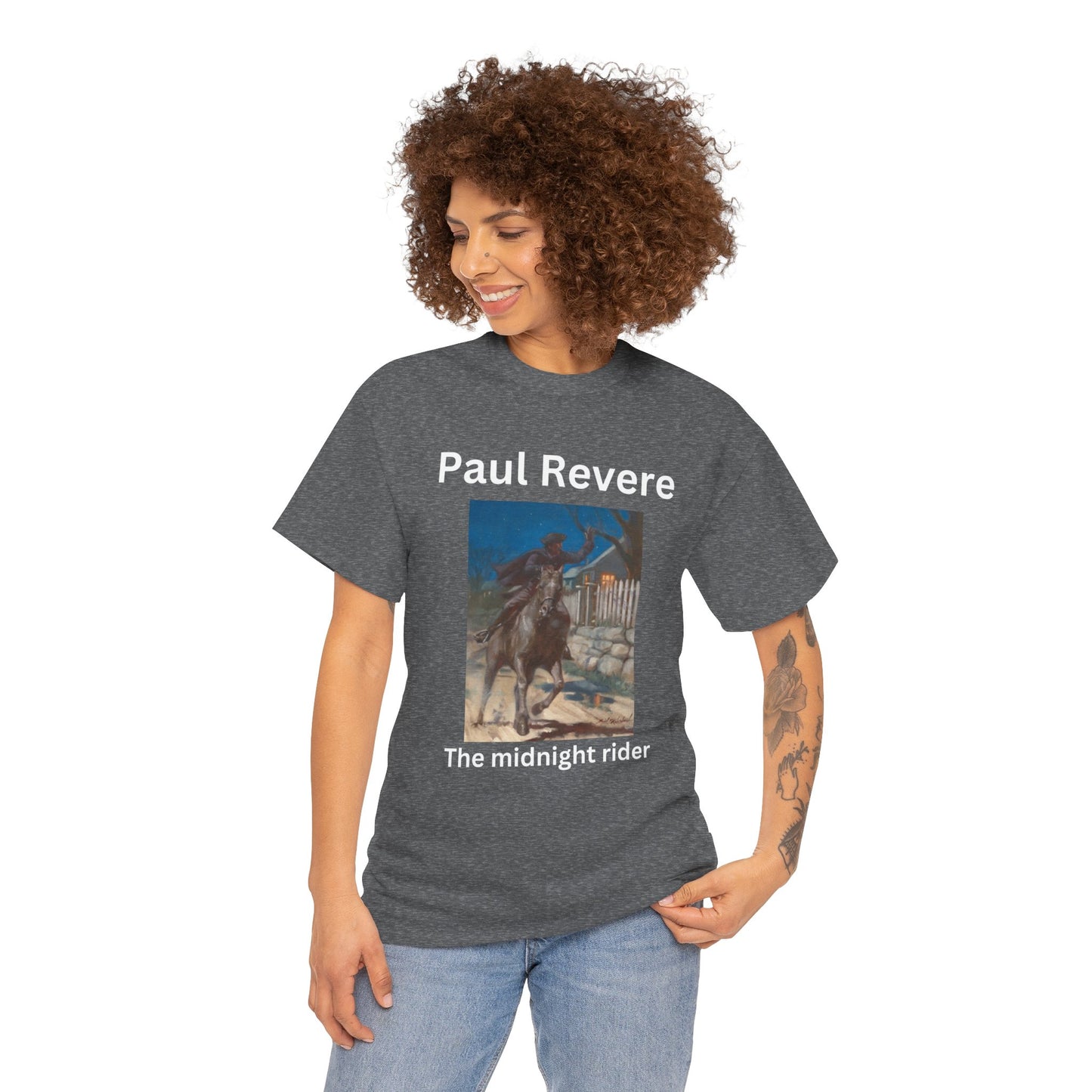 Paul Revere Unisex Heavy Cotton Tee