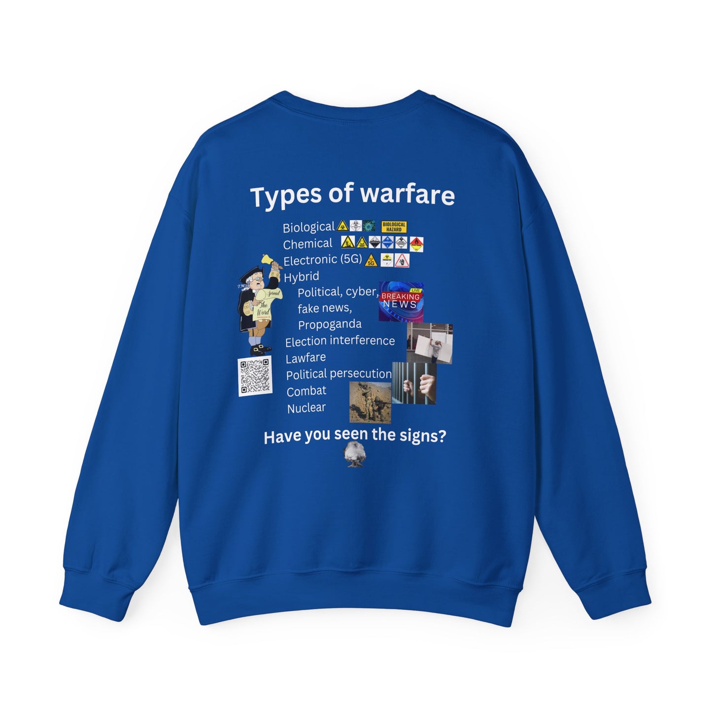 Do you see the signs? Unisex Heavy Blend™ Crewneck Sweatshirt