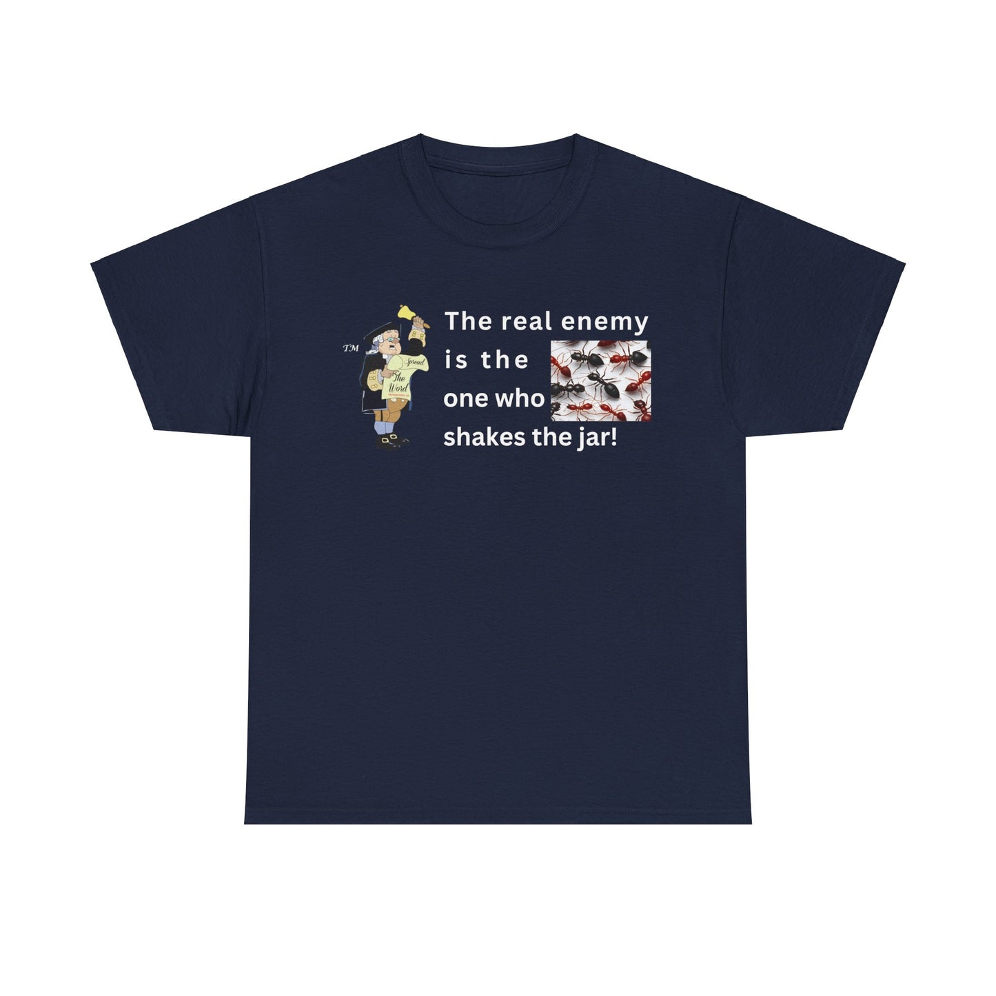 Who shook the Jar? Unisex Heavy Cotton Tee
