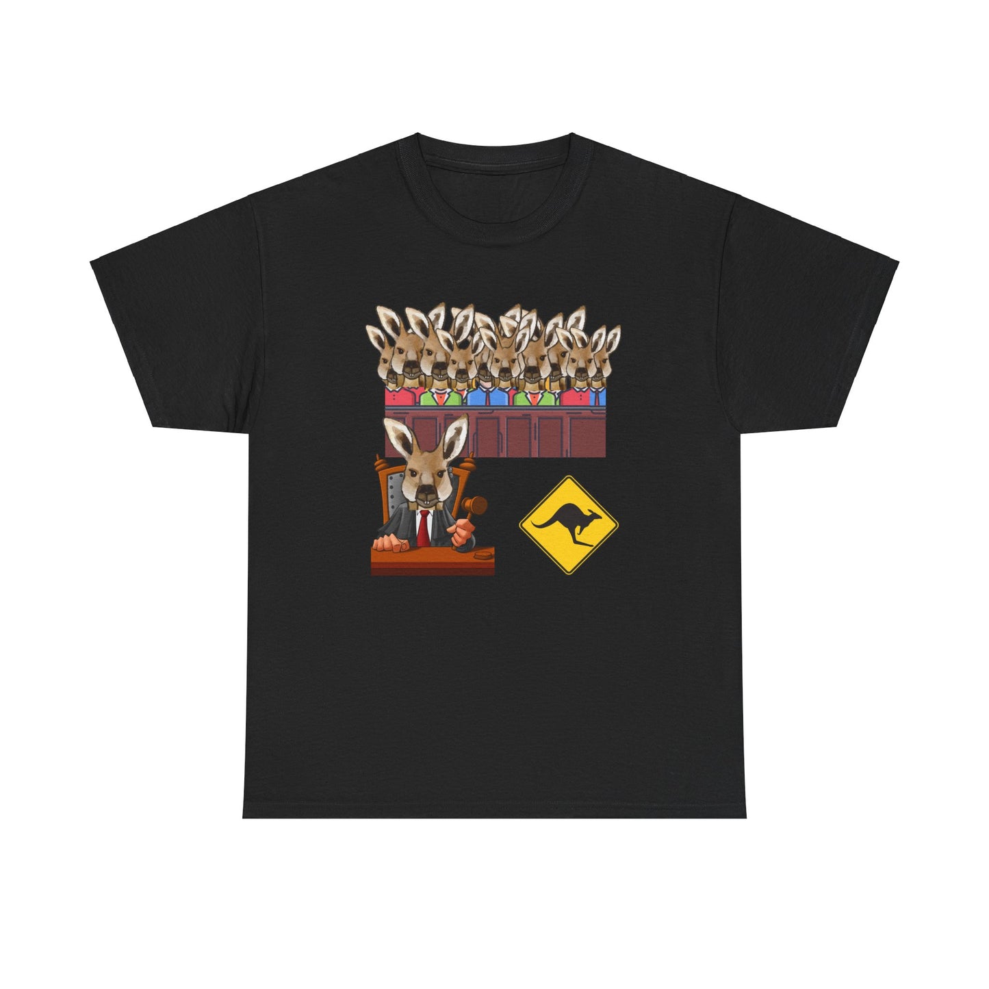 Kangaroo Court Unisex Heavy Cotton Tee