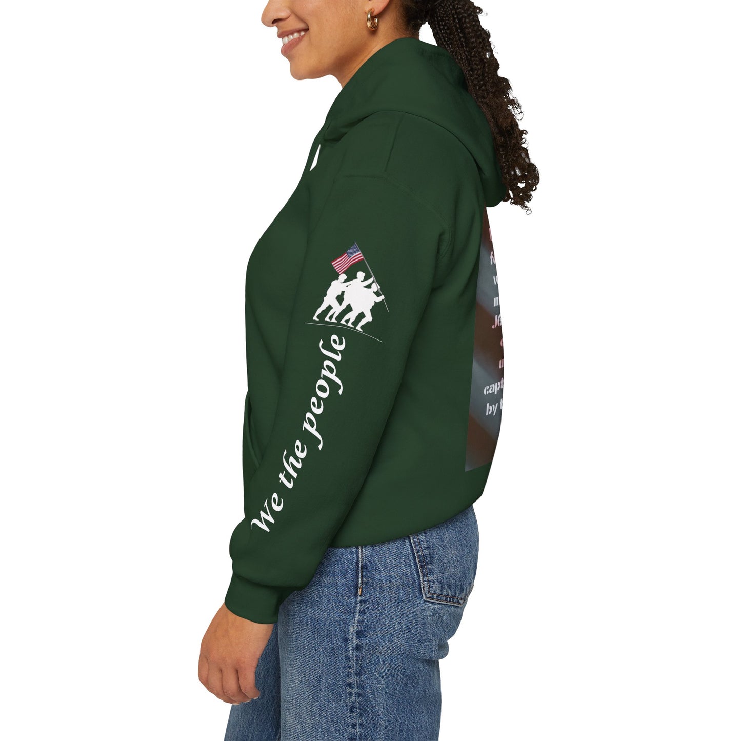 J6 POW DC. Unisex Heavy Blend™ Hooded Sweatshirt