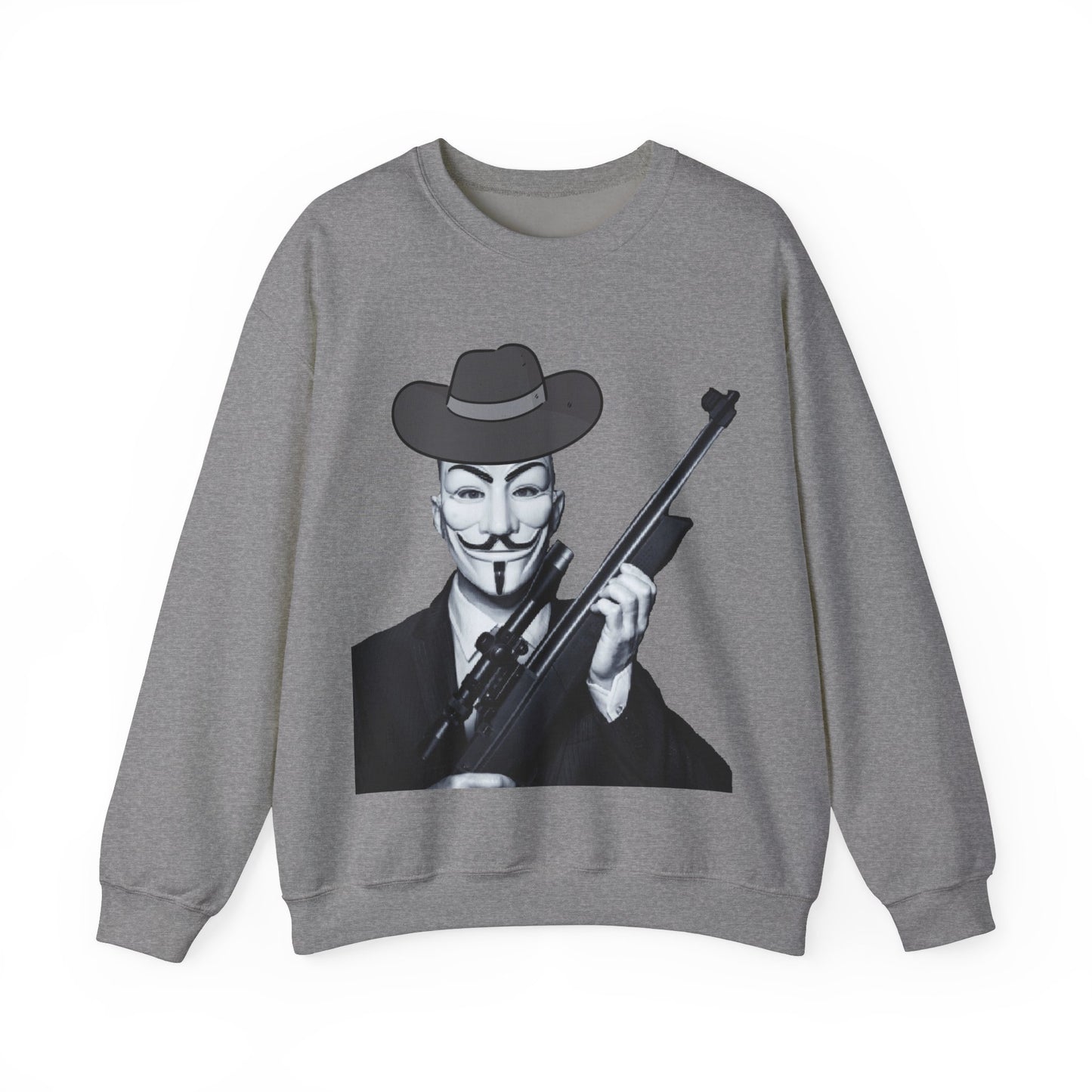 Guy Fawkes Unisex Heavy Blend™ Crewneck Sweatshirt