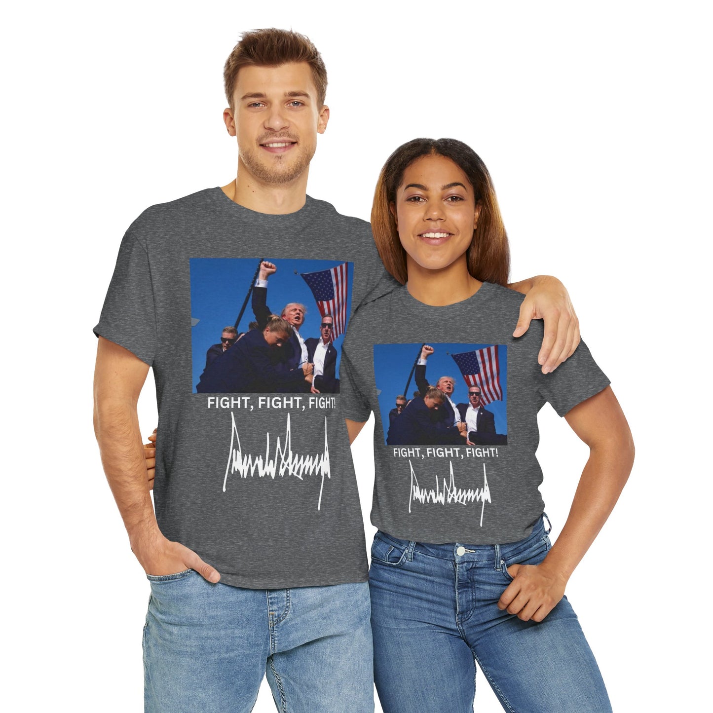 An Attack on US All Unisex Heavy Cotton Tee