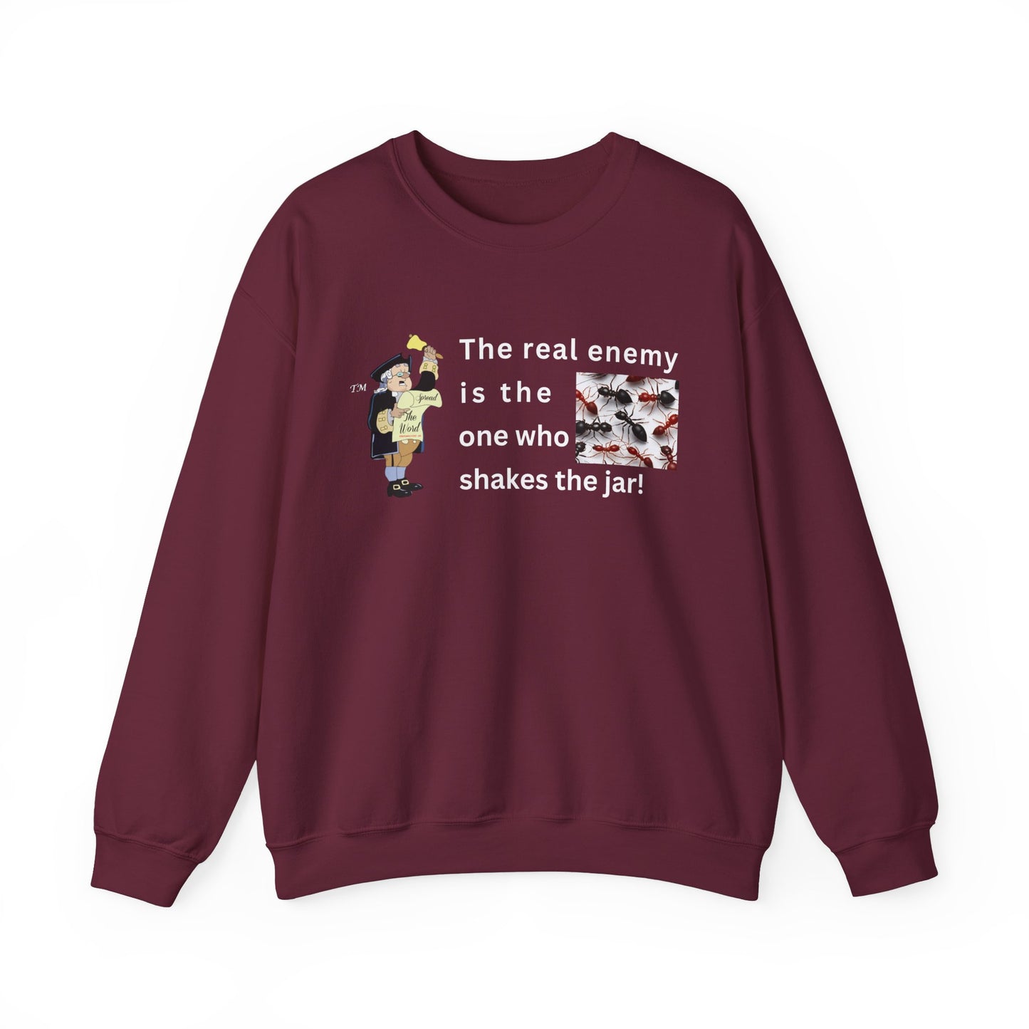 Who Shook the Jar? Unisex Heavy Blend™ Crewneck Sweatshirt