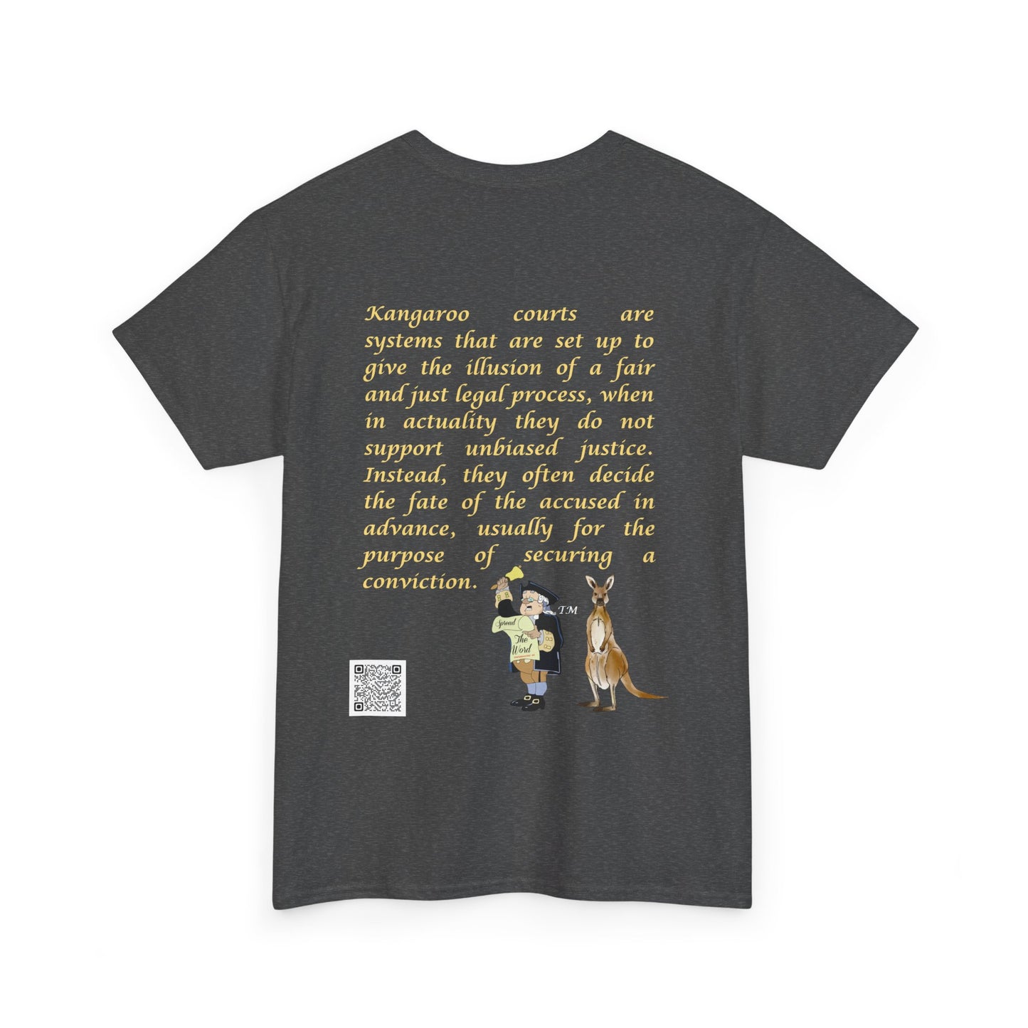 Kangaroo Court Unisex Heavy Cotton Tee