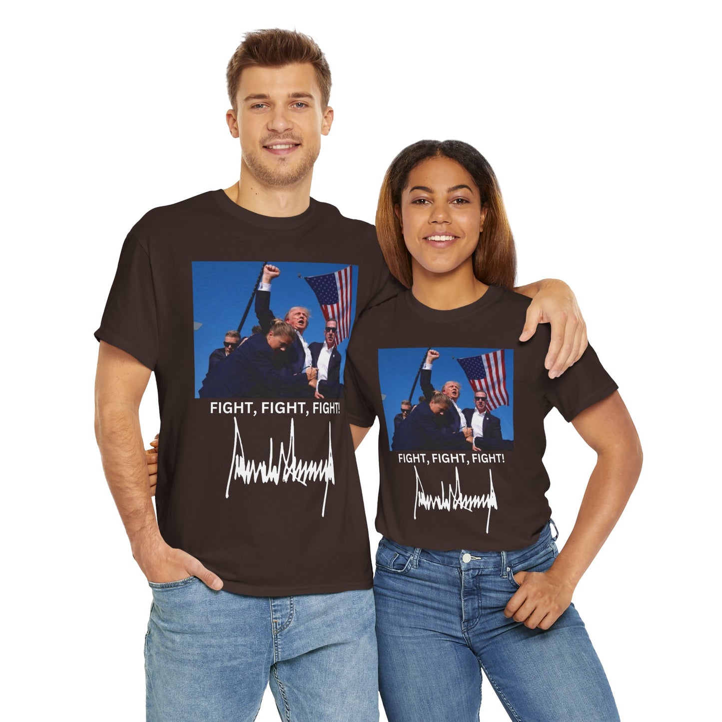 An Attack on US All Unisex Heavy Cotton Tee