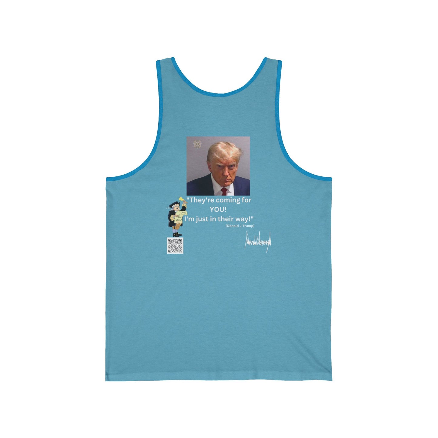 Coming For You Bella Canvas Tank - Casual Cool, Motivational Quotes, Summer Wear, Gift for Him/Her, Fitness & Party Top