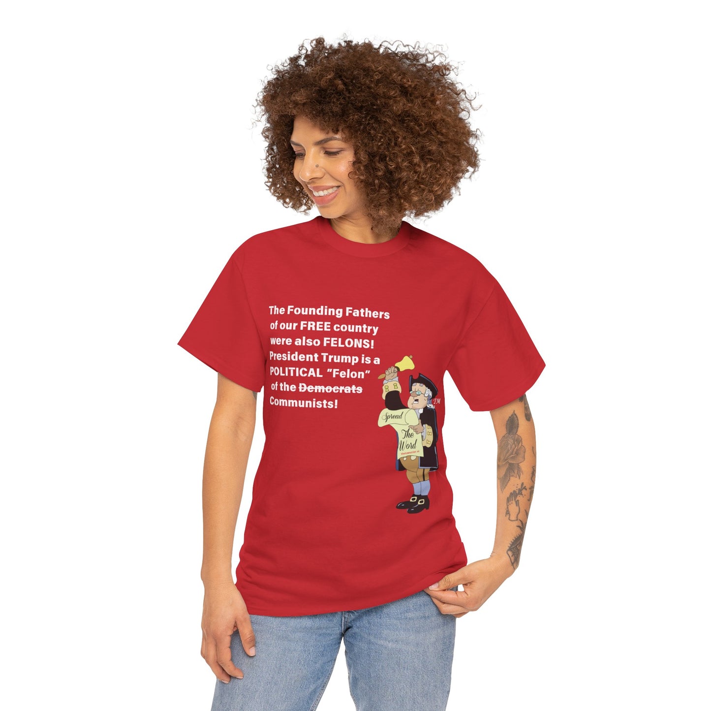 Founding Felons Unisex Heavy Cotton Tee