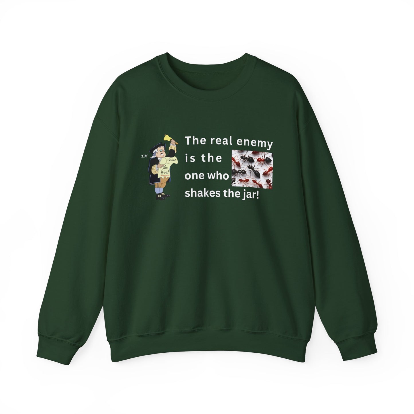 Who Shook the Jar? Unisex Heavy Blend™ Crewneck Sweatshirt