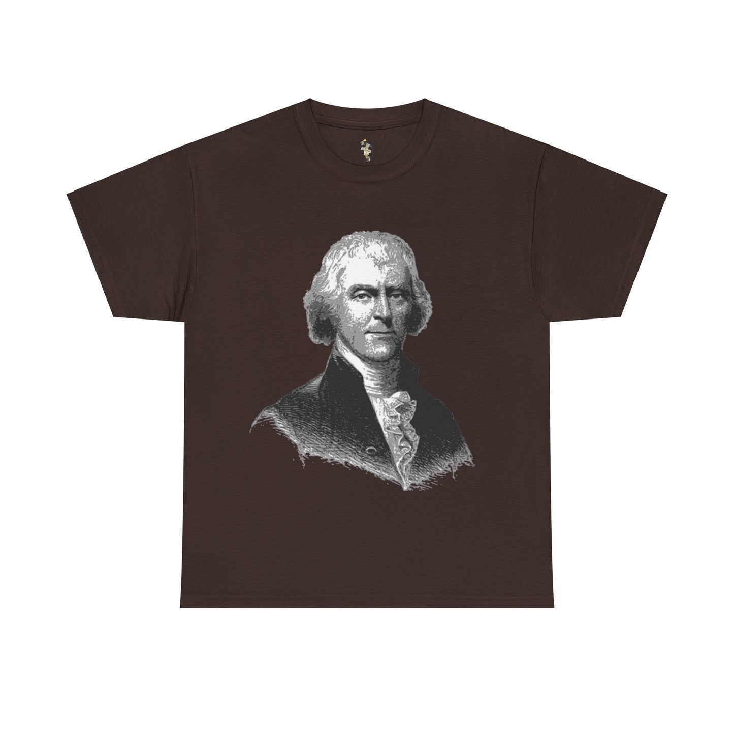 Thomas Jefferson Unisex Heavy Cotton Tee