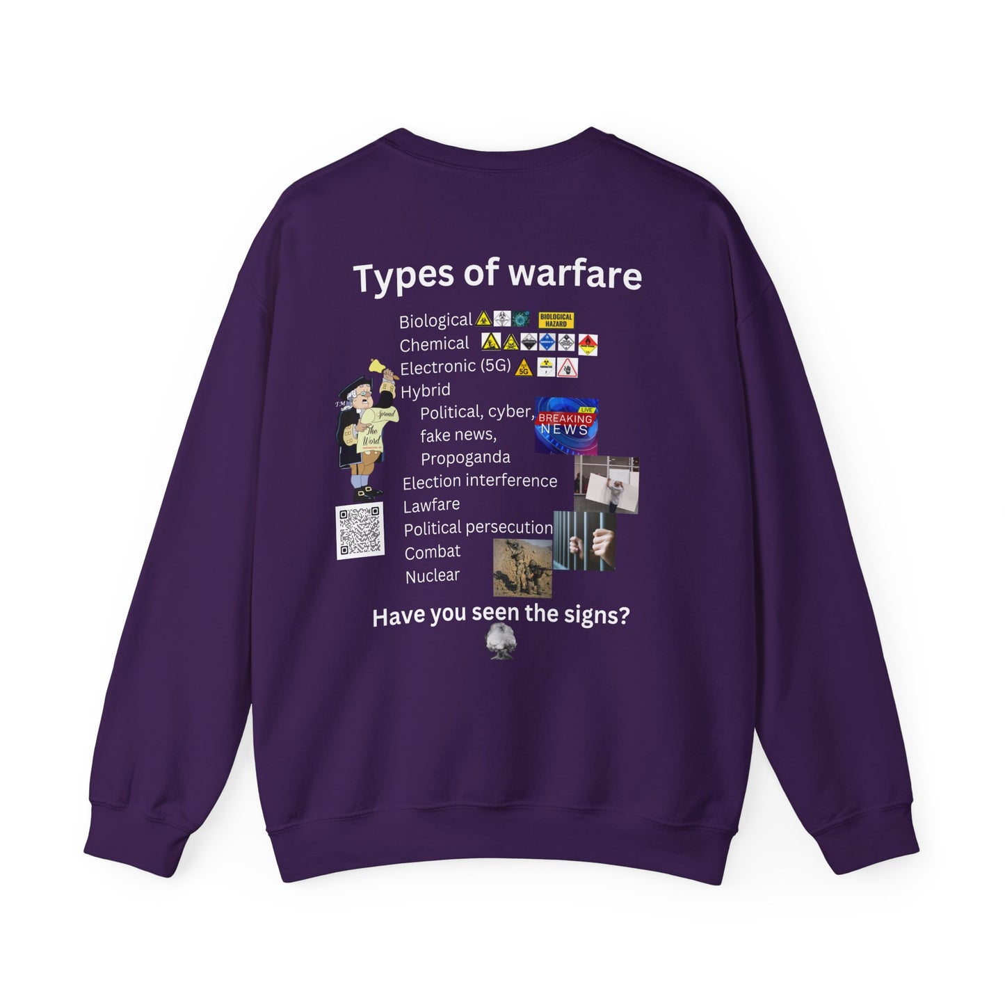 Do you see the signs? Unisex Heavy Blend™ Crewneck Sweatshirt