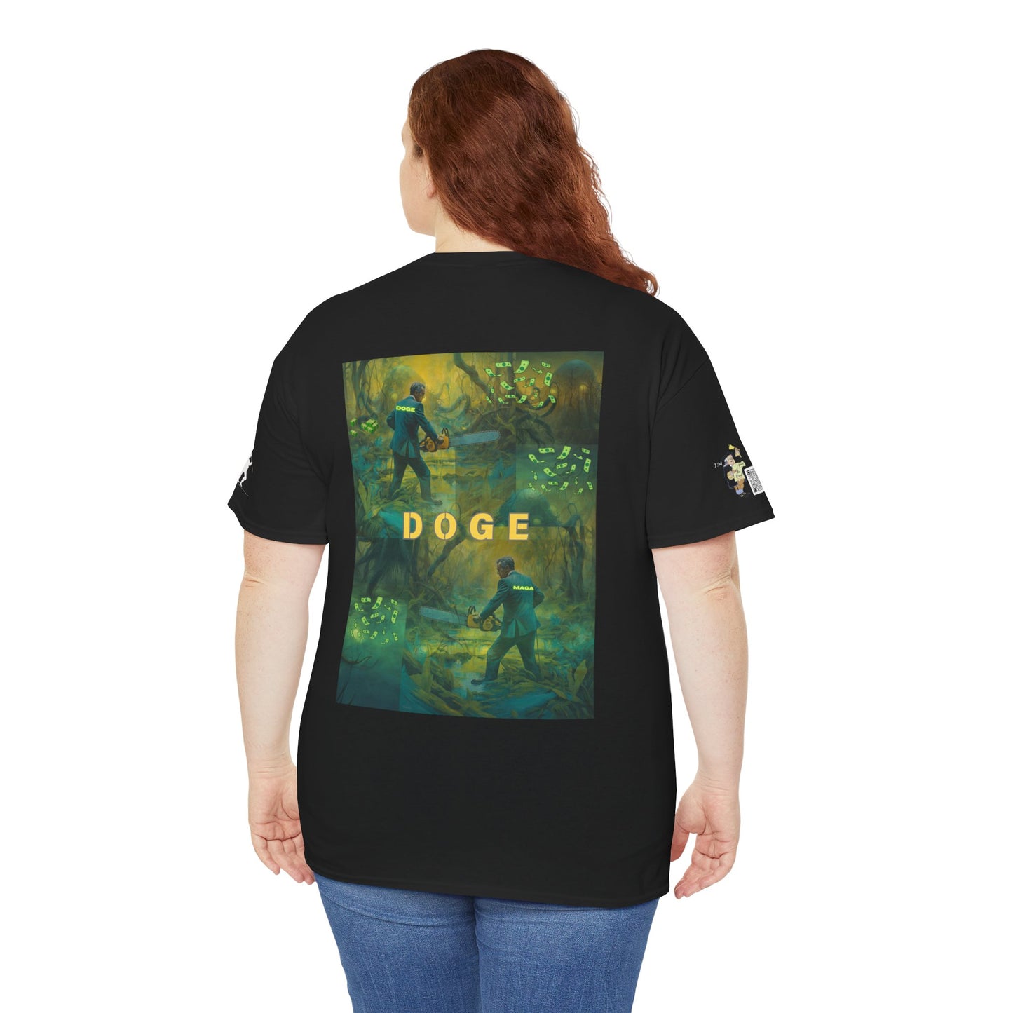DOGE PANIC MONEY IN DC! Unisex Heavy Cotton Tee