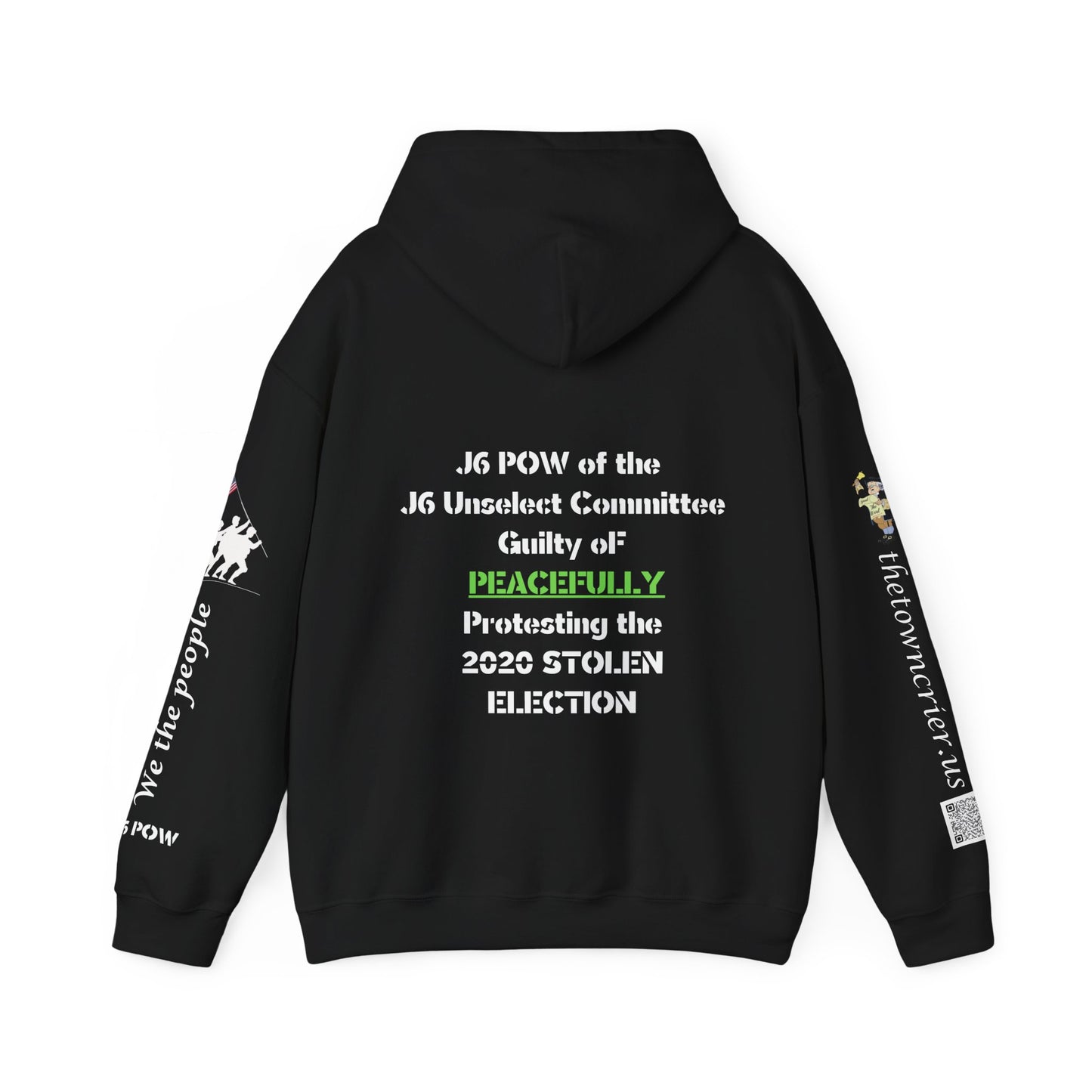 J6 POW of Unselect Unisex Heavy Blend™ Hooded Sweatshirt