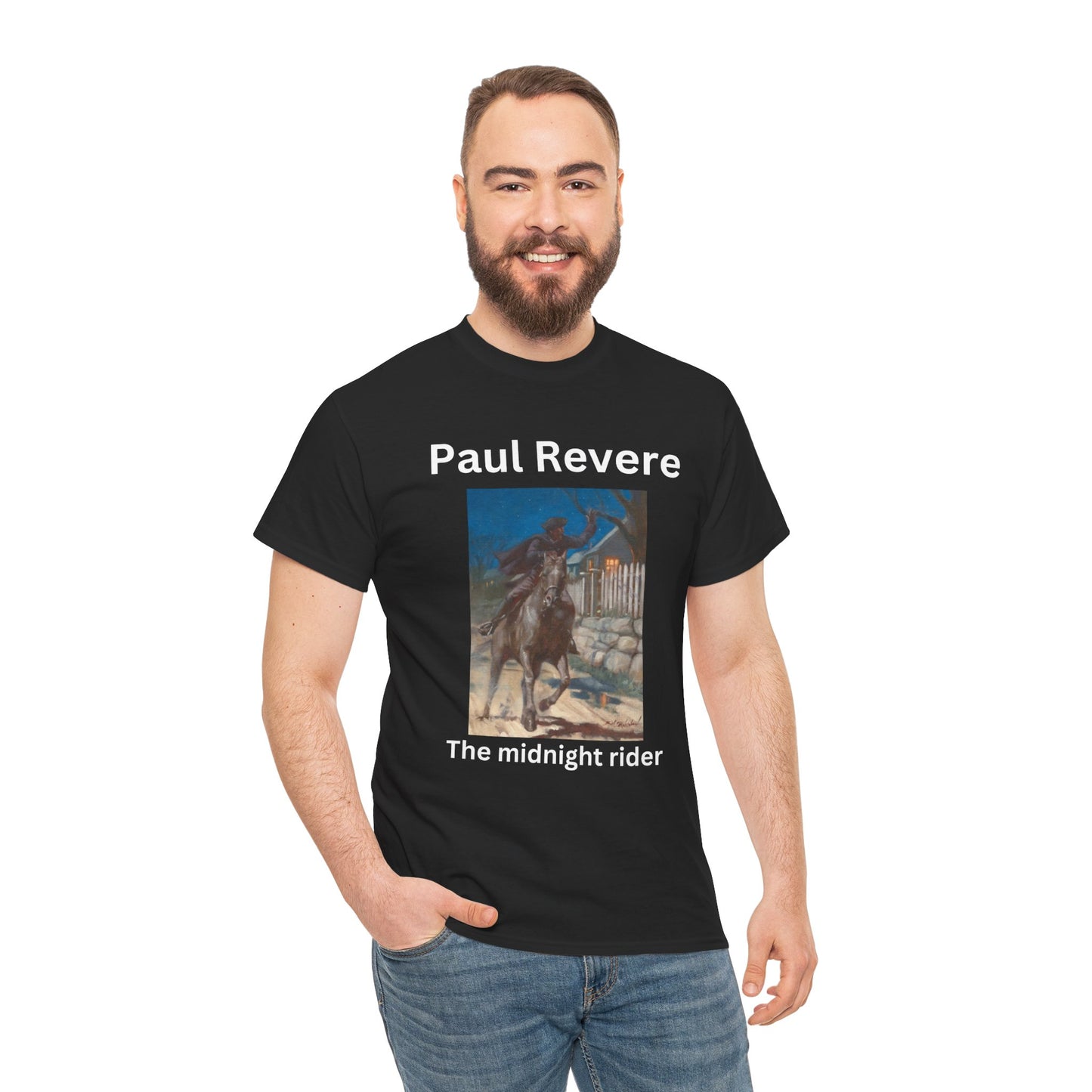Paul Revere Unisex Heavy Cotton Tee