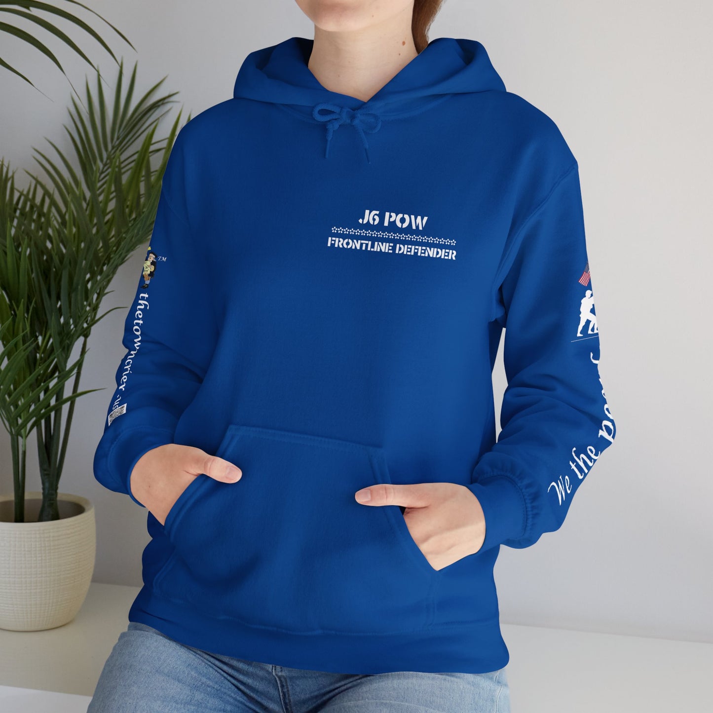 J6 POW Unisex Heavy Blend™ Hooded Sweatshirt