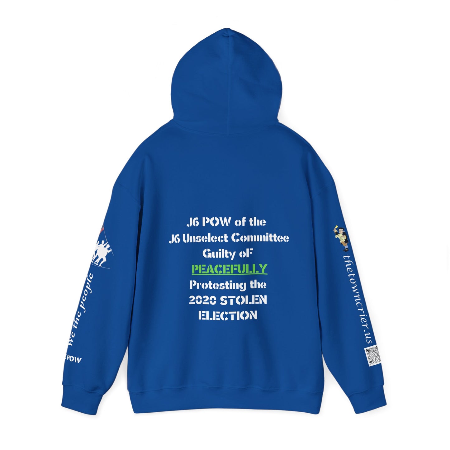 J6 POW of Unselect Unisex Heavy Blend™ Hooded Sweatshirt