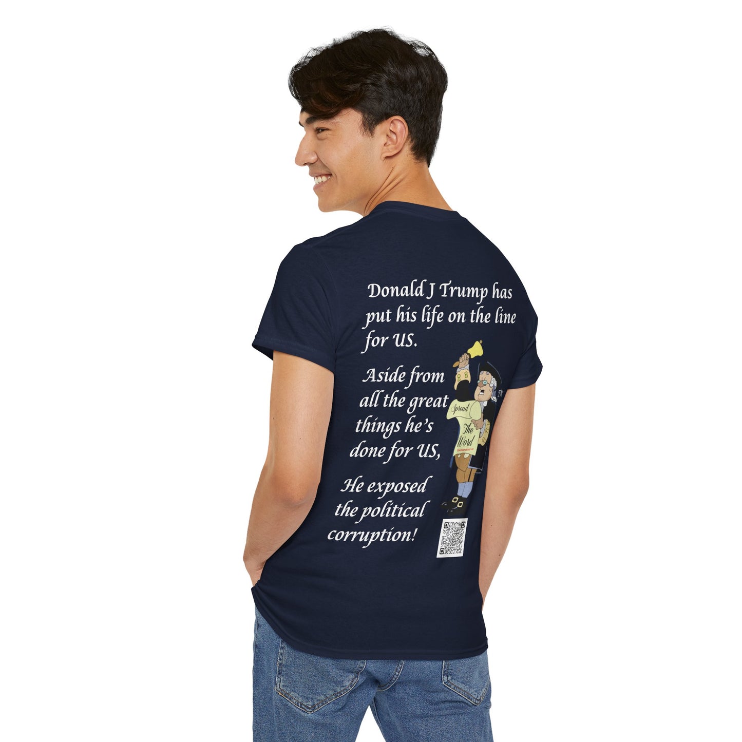 An Attack on US All Unisex Heavy Cotton Tee
