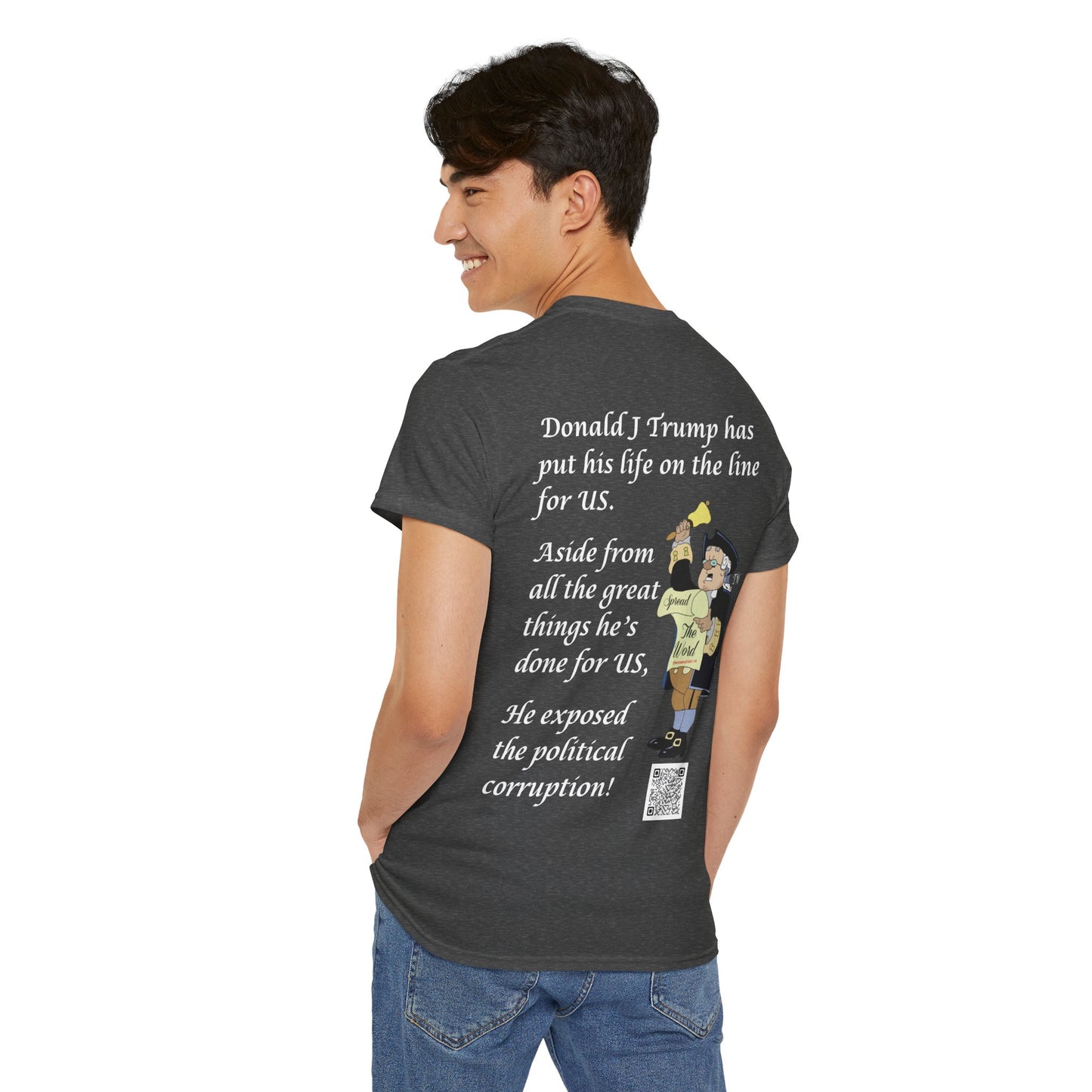 An Attack on US All Unisex Heavy Cotton Tee
