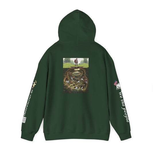 Pirate Bunny Unisex Heavy Blend™ Hooded Sweatshirt