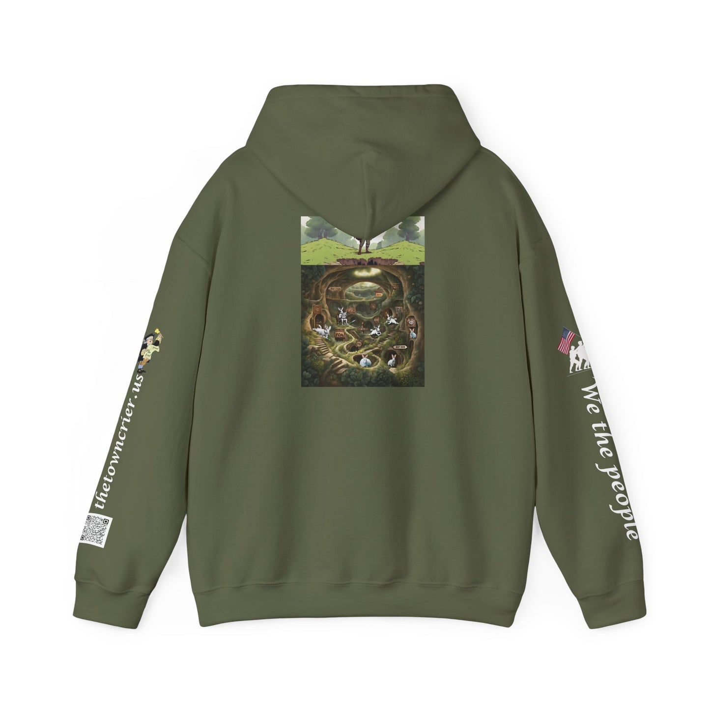 Pirate Bunny Unisex Heavy Blend™ Hooded Sweatshirt