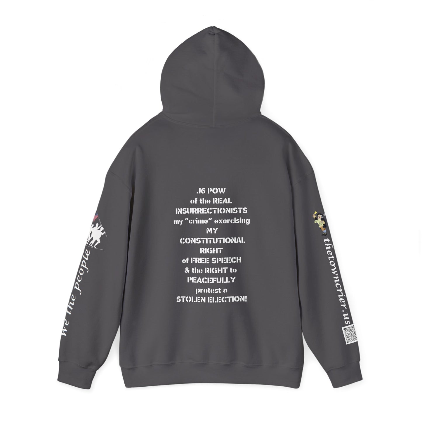 J6 POW Unisex Heavy Blend™ Hooded Sweatshirt