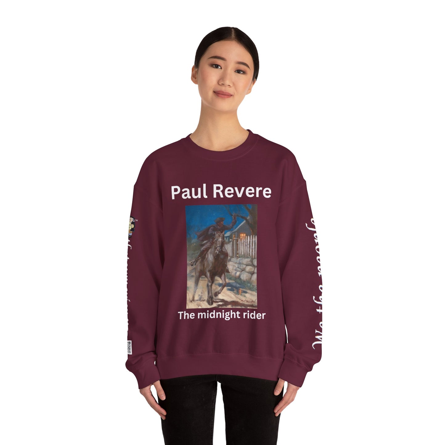 Paul Revere Unisex Heavy Blend™ Crewneck Sweatshirt