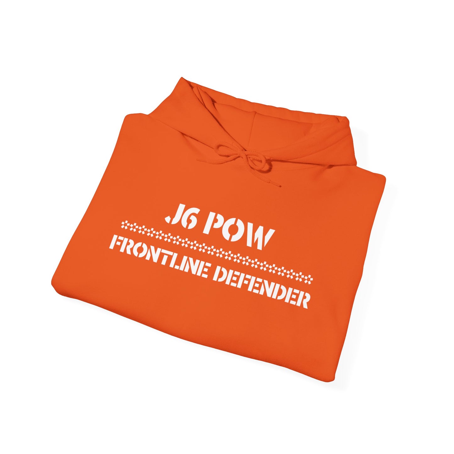 J6 POW of the Deep State! Unisex Heavy Blend™ Hooded Sweatshirt