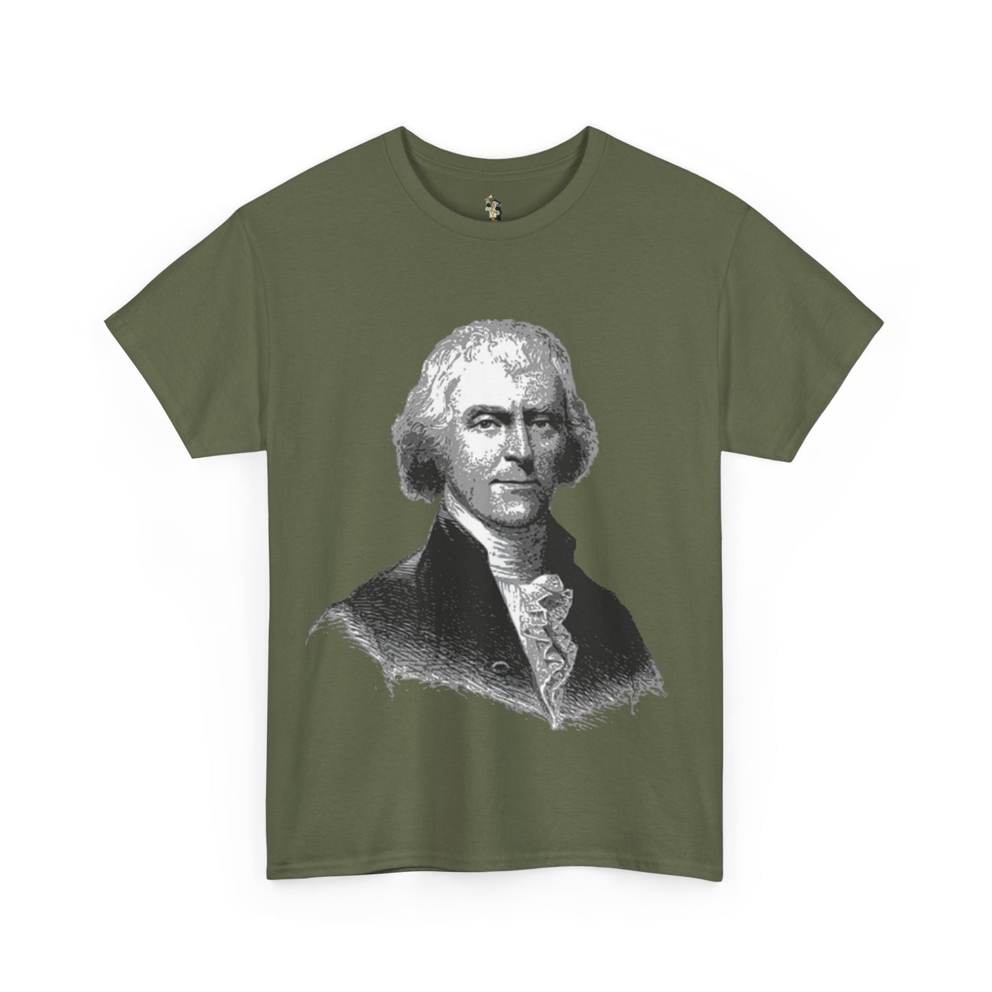 Thomas Jefferson Unisex Heavy Cotton Tee