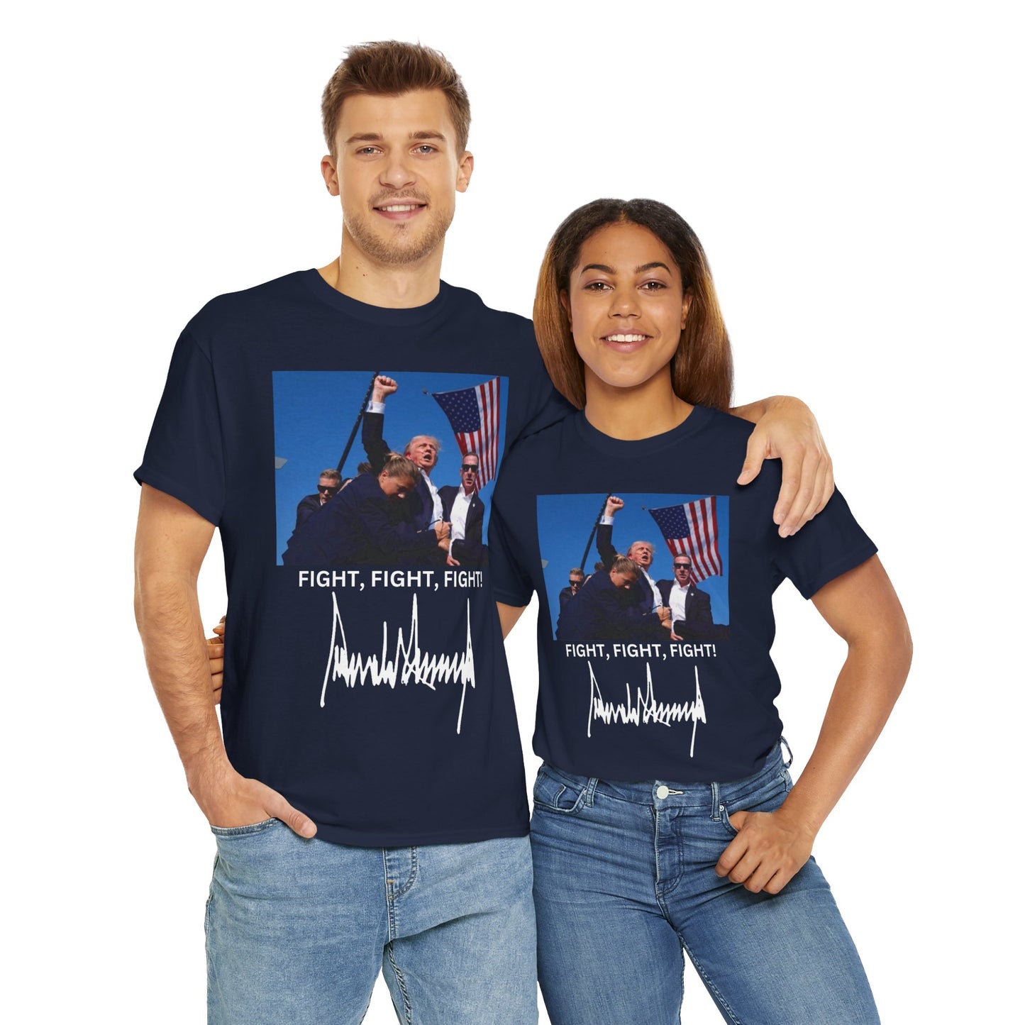 An Attack on US All Unisex Heavy Cotton Tee