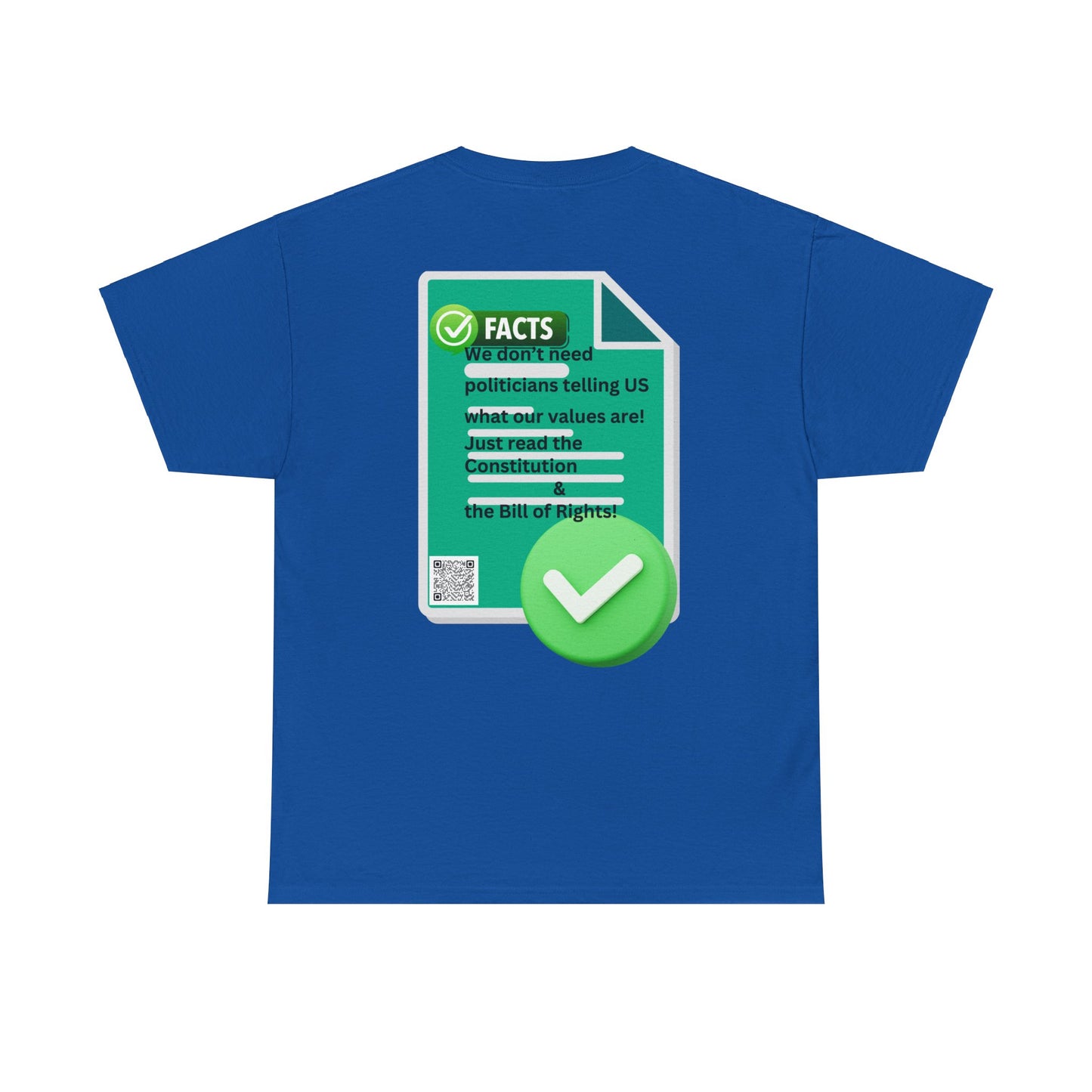 Fact Check This! Unisex Heavy Cotton Tee