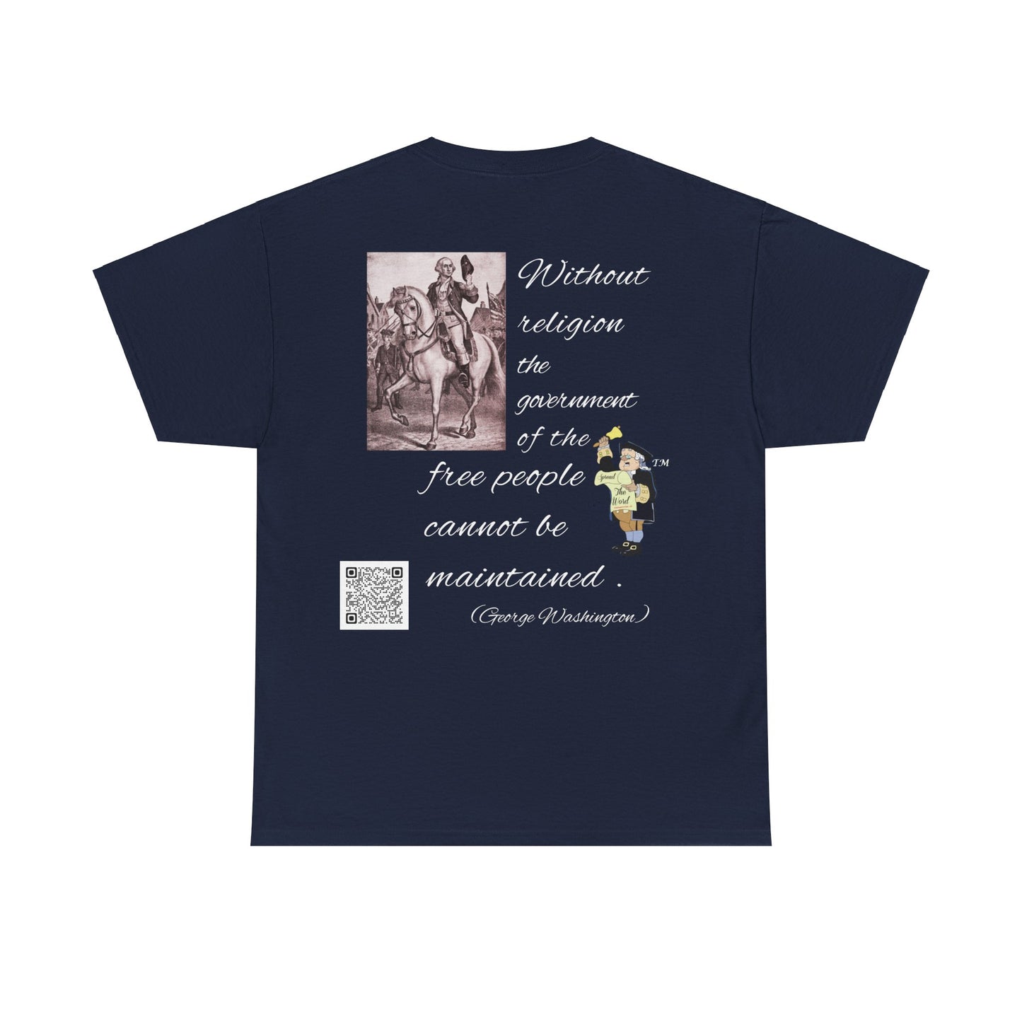 George Washington Unisex Heavy Cotton Tee
