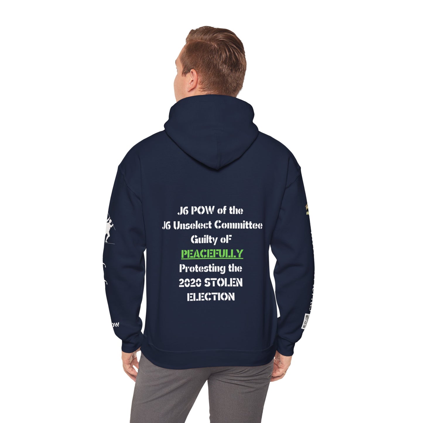 J6 POW of Unselect Unisex Heavy Blend™ Hooded Sweatshirt