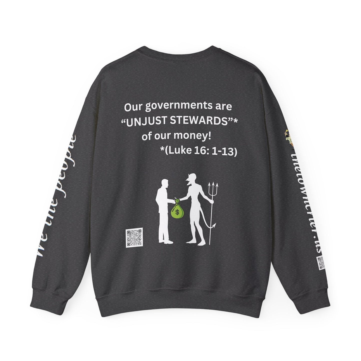 Unjust Stewards Unisex Heavy Blend™ Crewneck Sweatshirt