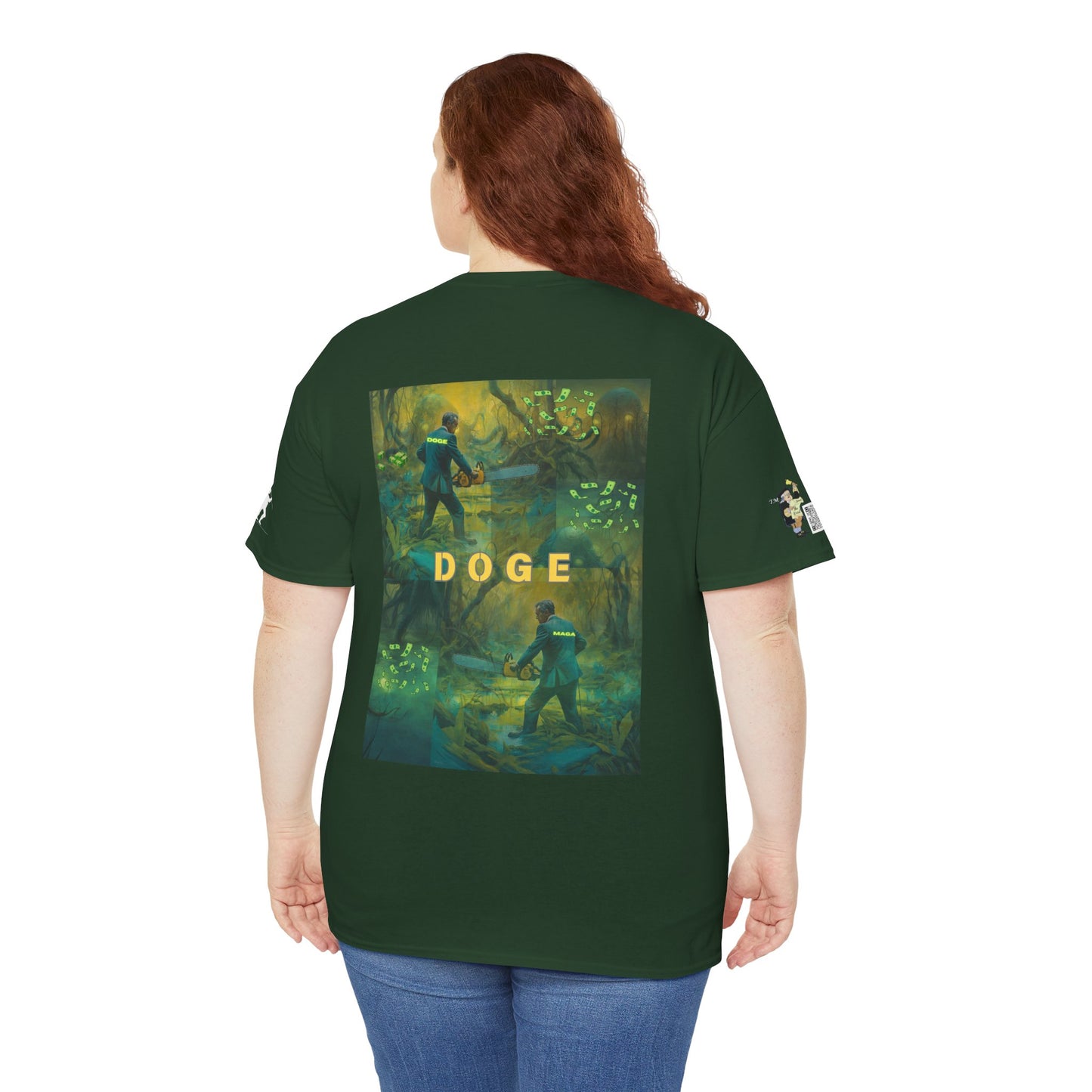 DOGE PANIC MONEY IN DC! Unisex Heavy Cotton Tee