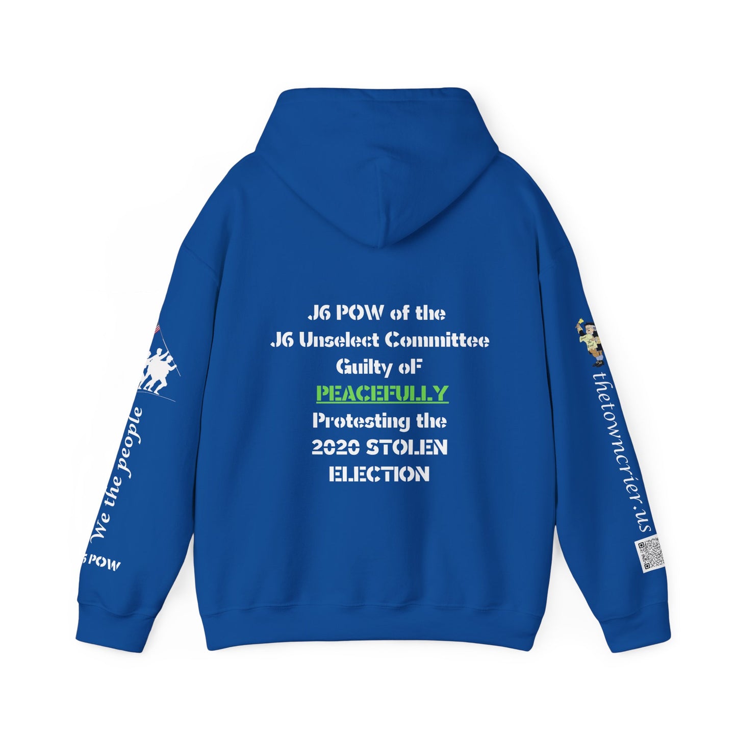 J6 POW of Unselect Unisex Heavy Blend™ Hooded Sweatshirt