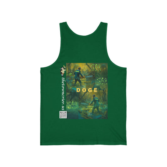 DOGE Panic in DC Bella Canvas Tank | Funny Graphic Tank Top, Summer Fashion, Meme Apparel, Gift for Doge Fans, Casual Wear