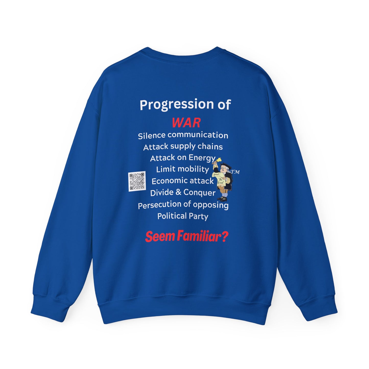 Progression of . . . Unisex Heavy Blend™ Crewneck Sweatshirt